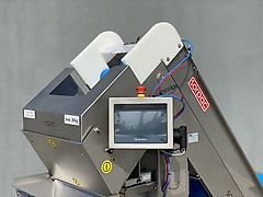 SORPAC Automatische weegmachine met twee transportriemen en aanraakscherm AW116 INNOX