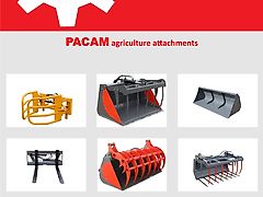 PACAM aanbouwdelen voor kniklader, minishovel en voorladers
