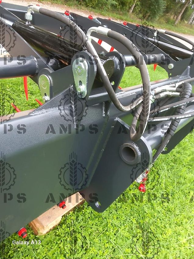 AMPS Krokodyl II-Siłownikowy Zęby Kute/ KROKODILGEBISS 2-ZYLINDER Manitou, New Holland