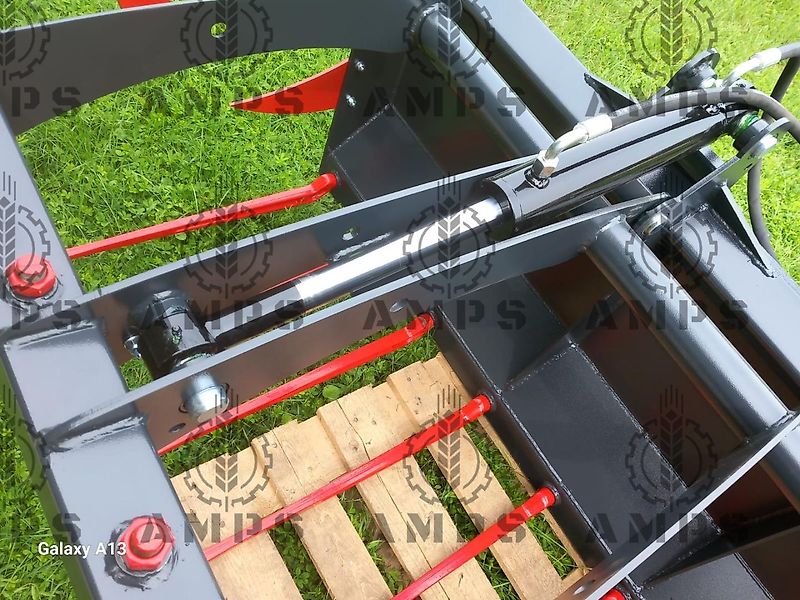 AMPS Krokodyl II-Siłownikowy Zęby Kute/ KROKODILGEBISS 2-ZYLINDER Manitou, New Holland