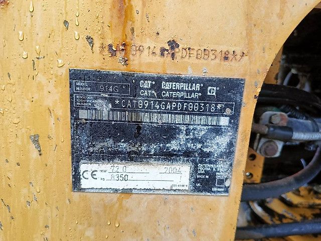 Caterpillar 914 G loader wiellader shovel