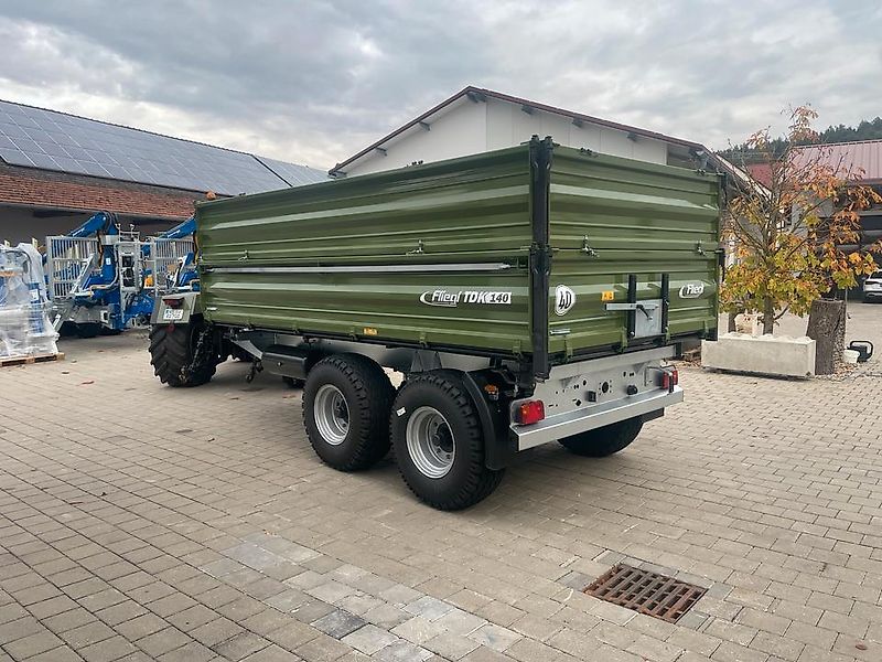 Fliegl TDK 140 Fox Tandemkipper Kipper Anhänger Traktor 2 Achser