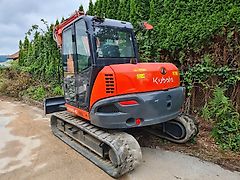 Kubota KX080-4  mit Gummiketten