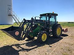 John Deere 5105GF Stoll Frontlader opt. 3-Seite Anhänger