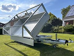 Saris Dreiseitenkipper 306x184 3500 kg E-Pumpe Laubgitter kipper