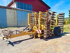 AGRISEM Disc-O-Mulch Gold 4,5 m Kurzscheibenegge Flexi-Pack-Walze