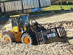 Silagegabel SG 4500 Grüngutgabel Volvo JCB