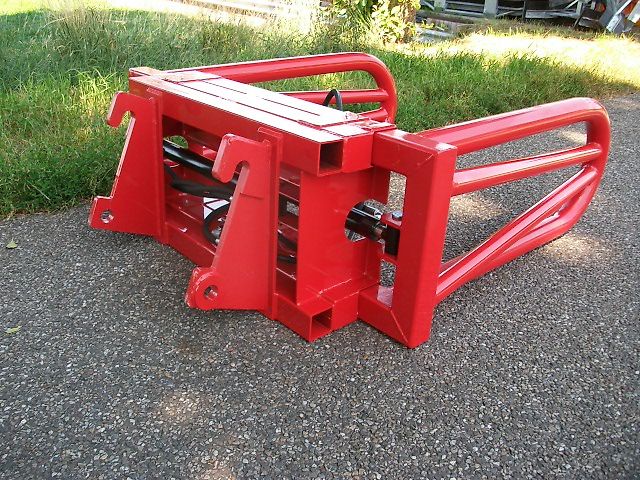 Hofstede vierkante balenklem balen pakken klem met model Giant Weidemann of euro aankoppeling