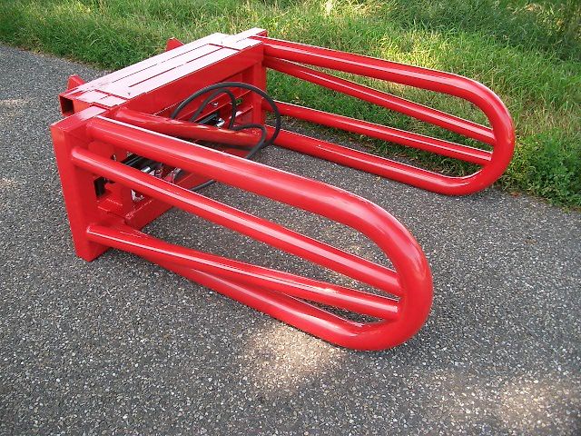 Hofstede vierkante balenklem balen pakken klem met model Giant Weidemann of euro aankoppeling