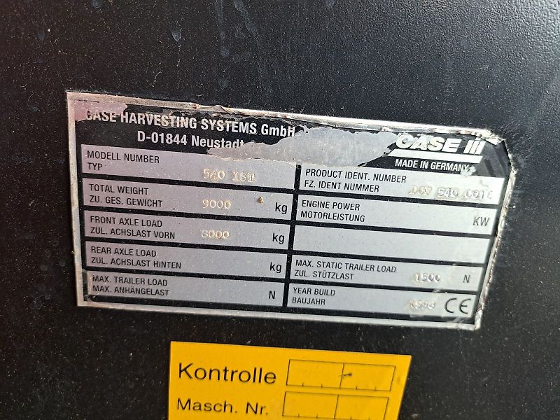 Case IH Quaderballenpresse Case 540 ust