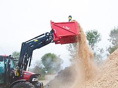 Fliegl Abschiebeschaufel Euro Aufnahme Dreipunkt