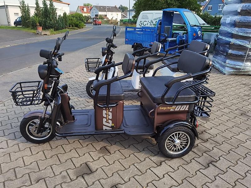 Seniorenmobil 2 Sitzer mit Ladeaum 25 km /h NEU