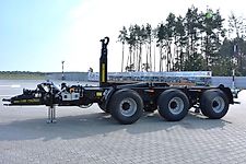 Pronar T 386 Hakenliftanhänger 34 to Zwangslenkung Parabel-Fahrwerk