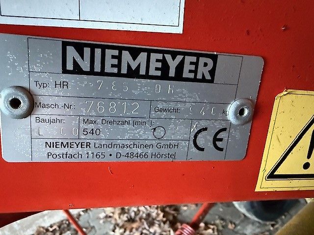 Niemeyer schudder HR785-DH