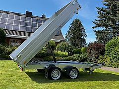 Saris Dreiseitenkipper 306x184 3500 kg E-Pumpe Laubgitter kipper