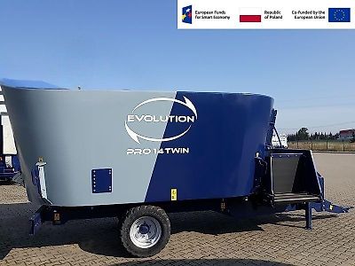 Alima BIS Futtermischwagen EVOLUTION PRO 14 TWIN [2 Schnecken]