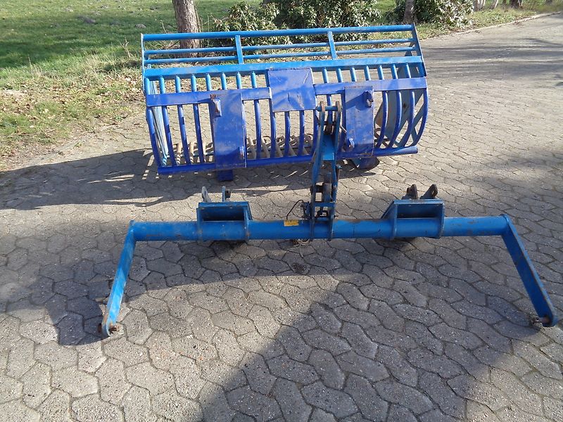 Frost Rübengabel 190cm Arbeitsbreite mit 3Punktanbaubock passend für Schlepperanbau Rübengabel Rübenforke Steinforke Feuerholzgabel Steinforke