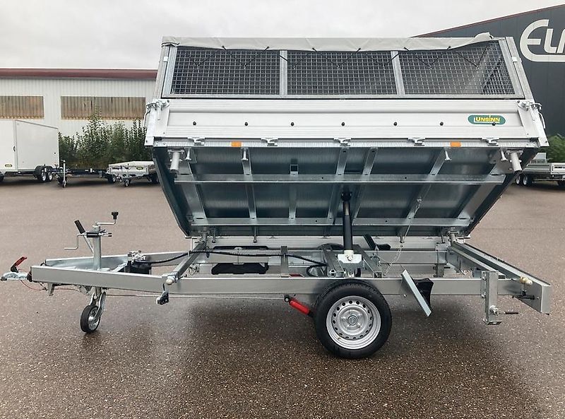 Unsinn 1,8To Dreiseitenkipper mit Laubgitter und Pumpless
