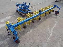 Schmotzer Fronthackgerät 6 Reihig mit Kompletten Anbaubock für Schlepper ohne Fronthydraulickaggregat