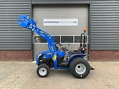 Solis 26 4WD 24.5 PK minitractor NIEUW + frontlader / GAZONBANDEN