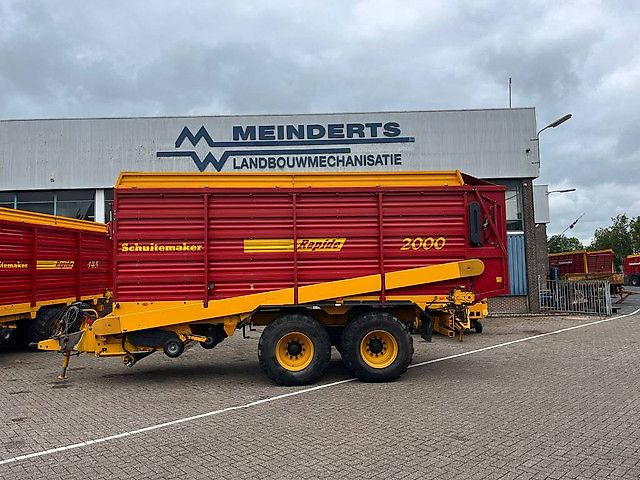 Schuitemaker Rapide 2000 SW opraapwagen