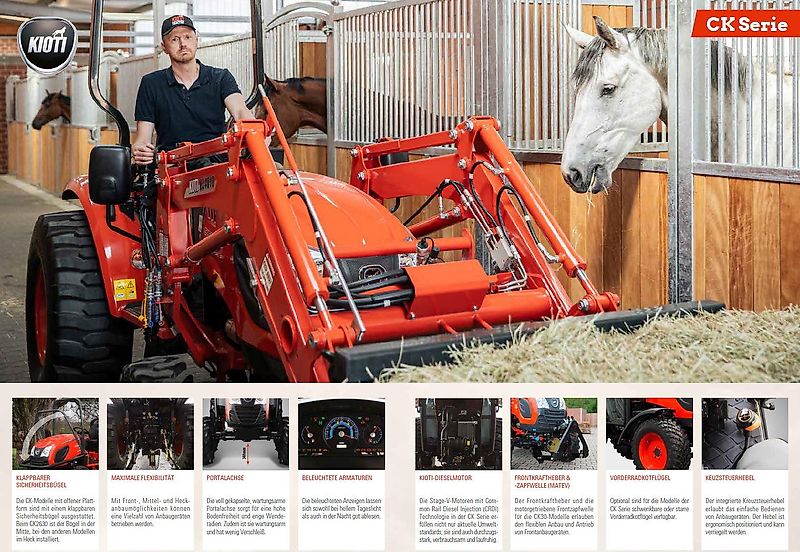 Kioti CK3530H - 7 Jahre oder 5000 Bh Garantie !!!
