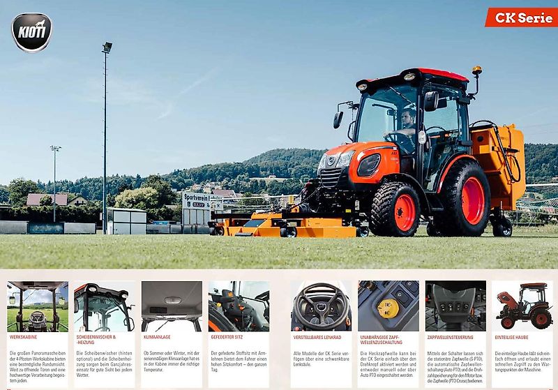 Kioti CK3530H - 7 Jahre oder 5000 Bh Garantie !!!