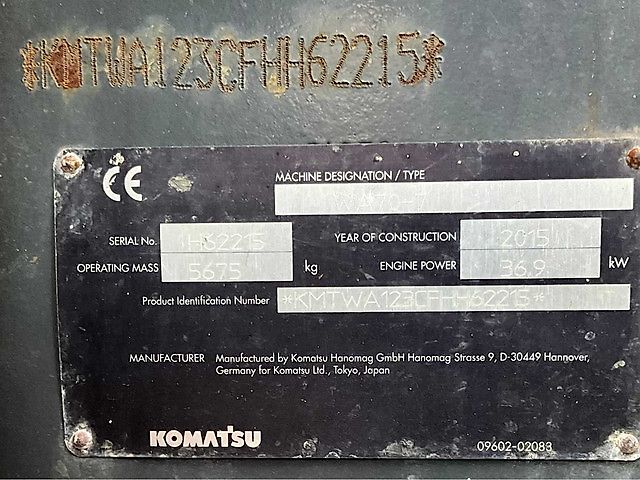 Komatsu WA-70-7