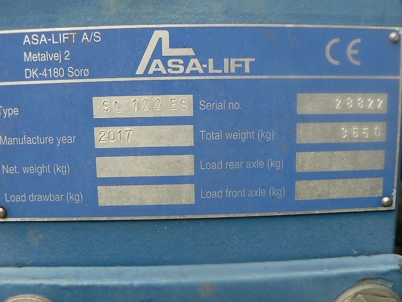 ASA-LIFT; SAMON ; HOLARAS; GRIMME; KRUKOWIAK; SIMON ; DEWULF SL 122 ES