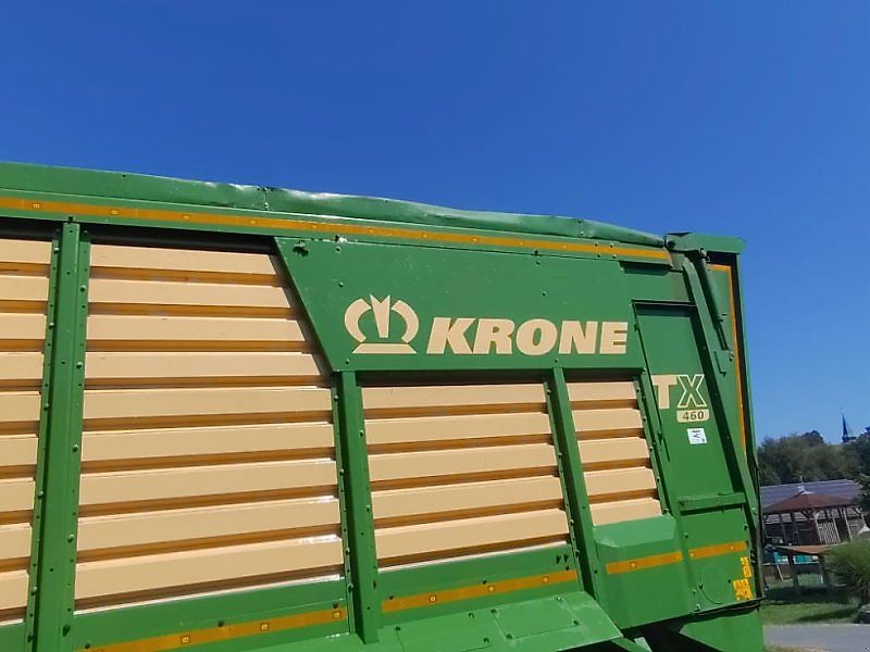 Krone TX 460 Häcksel Transportwagen Zwangslenkung Kratzboden