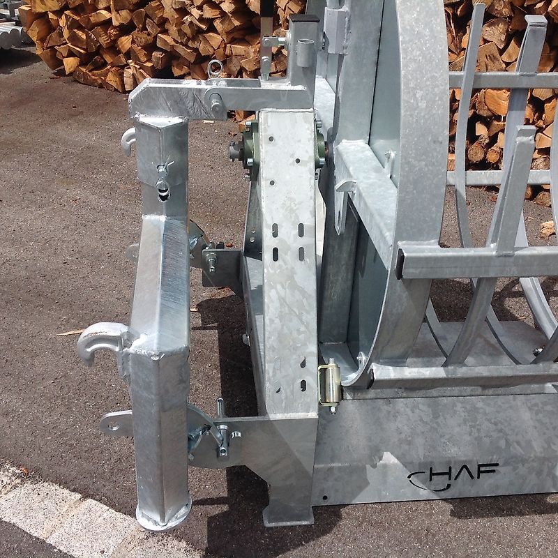 HAF-Forsttechnik Euro/Dreipunkt Adapter schwere Ausführung
