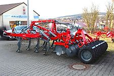 Unia Cross S dreibalkiger Flügelschargrubber 3m Auslösekraft 560kg Reifenpacker Walze