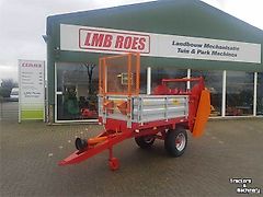 Agromet N251/1 stalmestverspreider meststrooier - compost