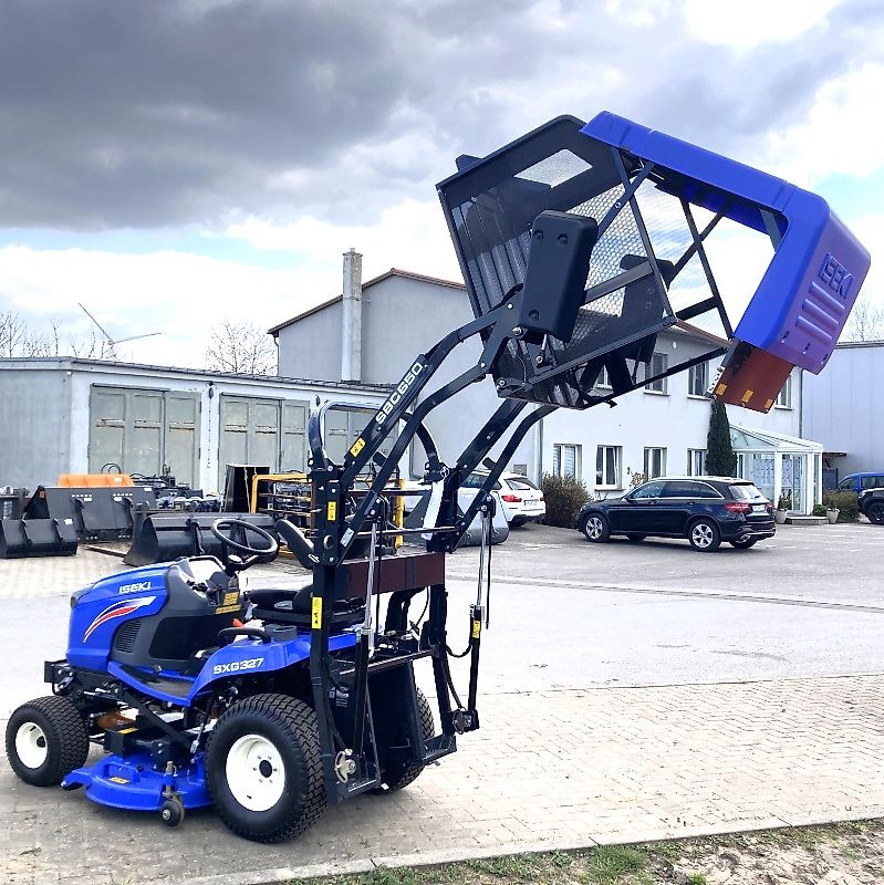Iseki SXG 327 NEU Diesel-Rasentraktor-Hochentleerung