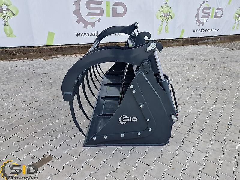 SID Krokodilschaufel XL - geschmiedete Zinken / Grab bucket forged tines XL