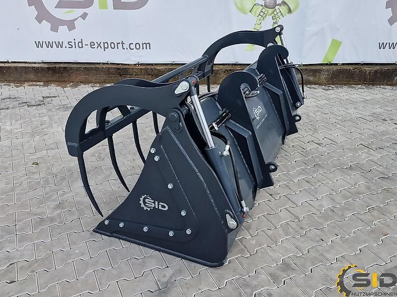 SID Krokodilschaufel XL - geschmiedete Zinken / Grab bucket forged tines XL