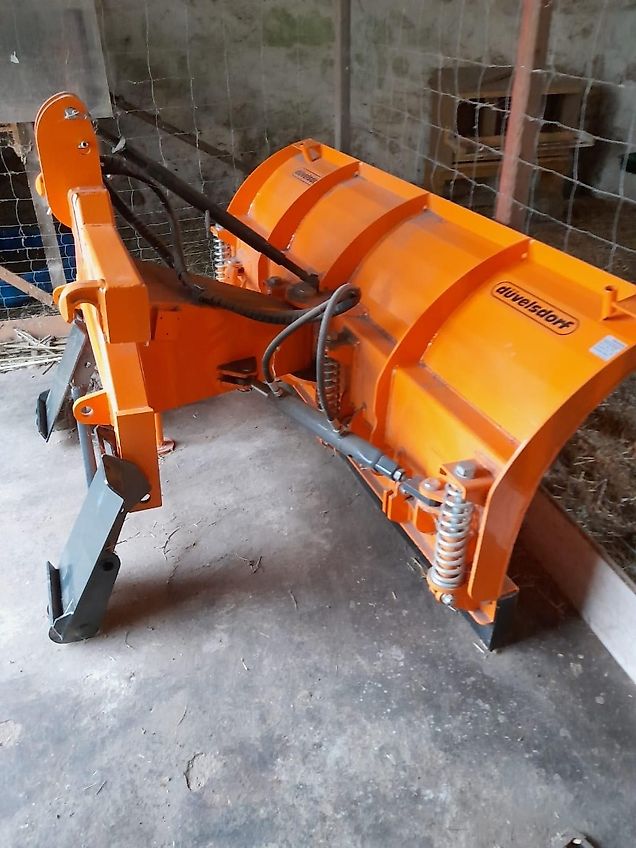 Düvelsdorf Schneeschiebeschild