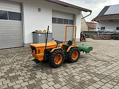 Goldoni Universal 224 mit Fräse Schmalspur Knicklenker Traktor