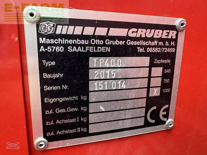 Gruber twin power tp 400