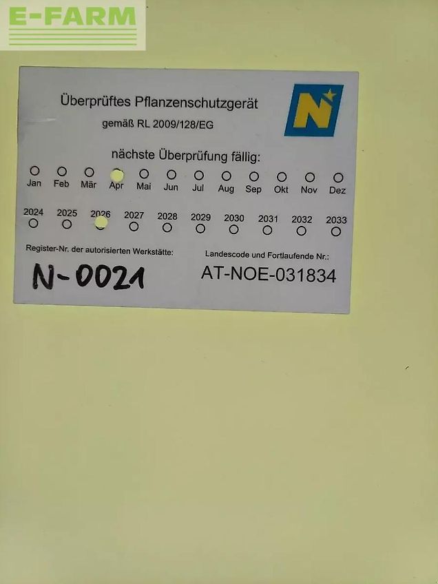 Hardi commander twin air 4500