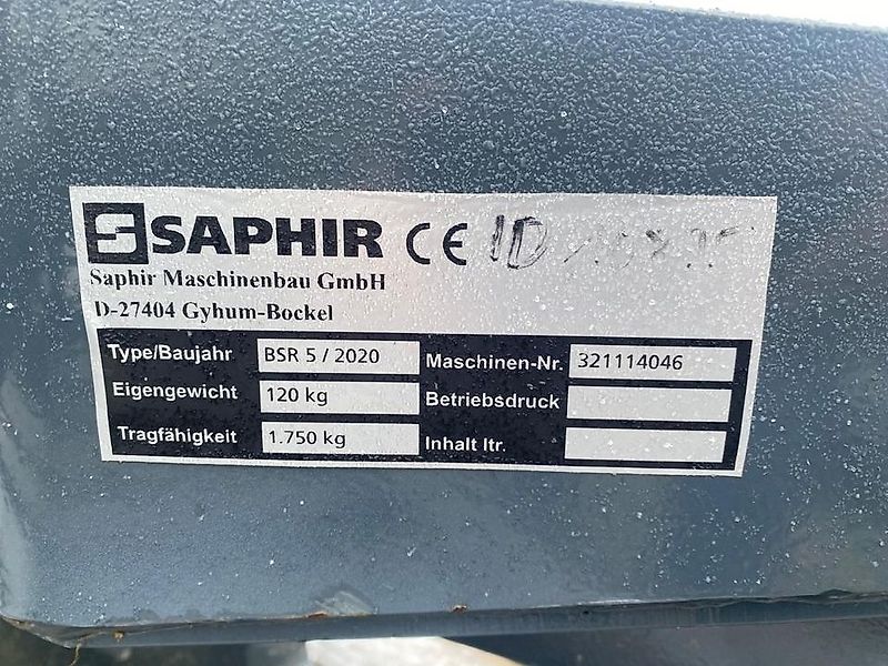 Saphir BSR 5 Ballenspieß für Claas Torion G