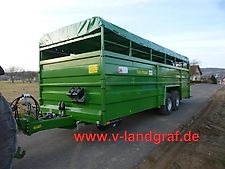 Pronar T 046/2 Viehanhänger hydraulisch absenkbar 14 m²