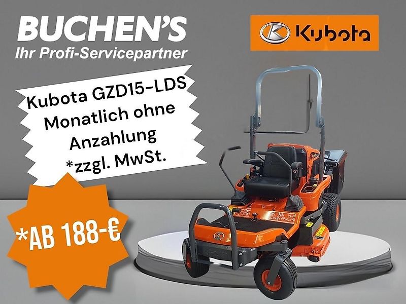 Kubota GZD 15 LD ab 0,99%