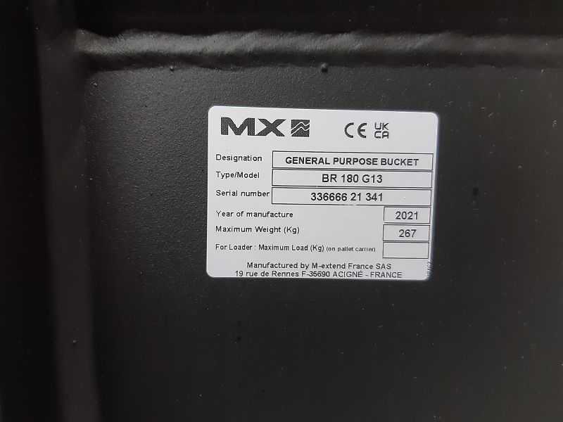 MX BR 180 Universalschaufel