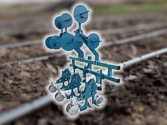 M.O.M. Tropfschlauch-Verlegemaschine