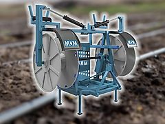 M.O.M. Tropfschlauch-Wickelmaschine
