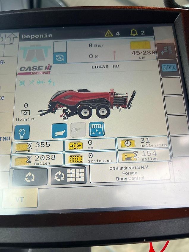 Case IH LB 436 HD Rotor Cutt