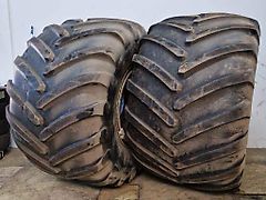 Michelin 1050/50R32 Michelin T2 171B 30MM gebruikt DOT229 vulkanisatie op 3delig wiel 12-430 ET-110 /-230