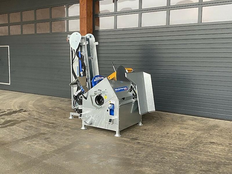 Binderberger Kreissäge Förderband Wippsäge Tischwippsäge