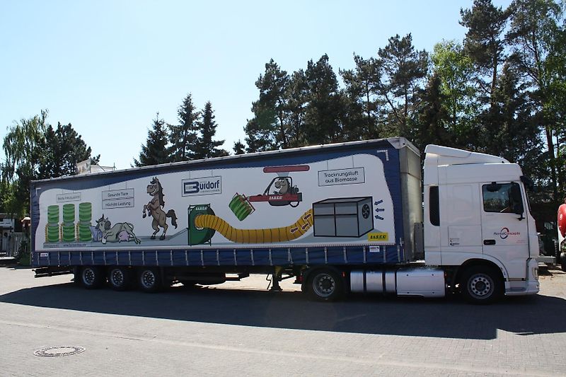 Burdorf Mobile Heutrocknung für Sattelauflieger